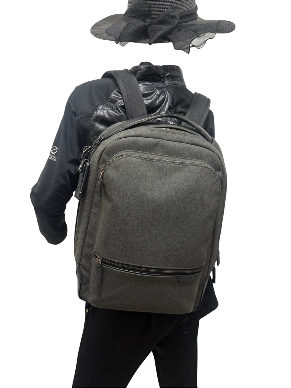 Tumi Gray Backpack Laptop Bag